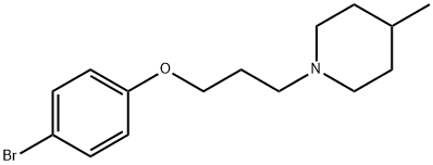 1-(3-(4-broMophenoxy)propyl)-4-Methylpiperidine Structure