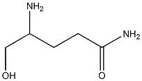 4-Amino-5-hydroxypentanamide Structure