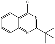 2-(tert-Butyl)-4-chloroquinazoline Structure