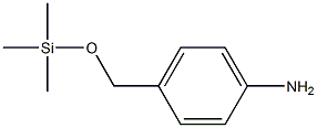 4-(((triMethylsilyl)oxy)Methyl)aniline Structure