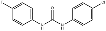 1-(4-Chlorophenyl)-3-(4-fluorophenyl)urea, 97% Structure