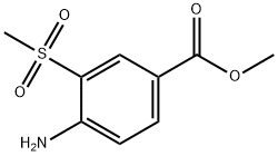Methyl 4-aMino-3-Methanesulfonylbenzoate 구조식 이미지