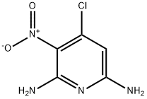 4-CHLORO-3-NITRO-2,6-PYRIDINEDIAMINE 구조식 이미지