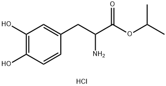 3,4-Dihydroxy-DL-Phenylalanine 구조식 이미지