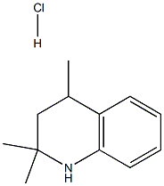 2,2,4-트리메틸-1,2,3,4-테트라히드로퀴놀린염산염 구조식 이미지