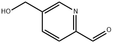 5-(히드록시메틸)피리미딘-2-카르브알데히드 구조식 이미지