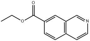 Ethyl 7-isoquinolinecarboxylate 구조식 이미지