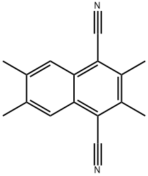 2,3,6,7-tetraMethylnaphthalene-1,4-dicarbonitrile Structure