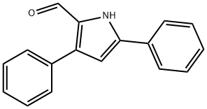 3,5-디페닐-2-포르밀피롤 구조식 이미지