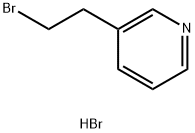 3-(2-broMoethyl)pyridine hydrobroMide Structure