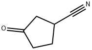 3-Oxo-cyclopentanecarbonitrile Structure