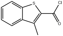 3-methylbenzo[b]thiophene-2-carbonyl chloride Structure