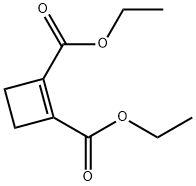diethyl cyclobut-1-ene-1,2-dicarboxylate 구조식 이미지