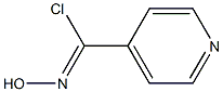 (Z)-N-hydroxyisonicotiniMidoyl chloride 구조식 이미지