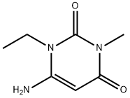 6-aMino-3-Methyl-1-(ethyl)-1,2,3,4-tetrahydropyriMidine-2,4-dione 구조식 이미지