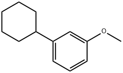 1-Cyclohexyl-3-Methoxybenzene 구조식 이미지