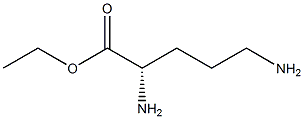 L-ORNITHINE ETHYL ESTER Structure