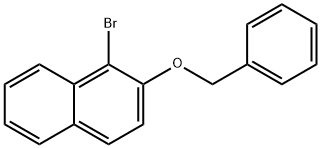 2-(Benzyloxy)-1-broMonaphthalene 구조식 이미지