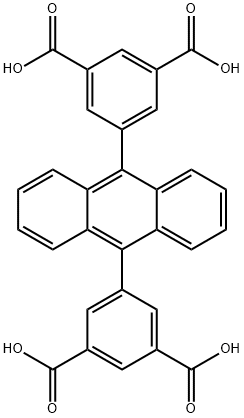 Diphenylethyne- 3, 3', 5, 5'-tetracarboxylic acid (PCN-14) 구조식 이미지