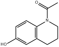 1-(6-Hydroxy-3,4-dihydroquinolin-1(2H)-yl)ethanone Structure