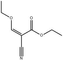 (Z)-ethyl 2-cyano-3-ethoxyacrylate Structure