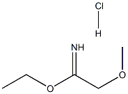 Ethyl 2-MethoxyethaniMidoate hydrochloride 구조식 이미지