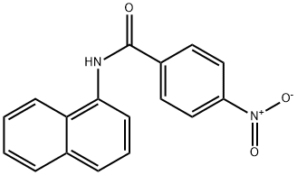 N-(1-Naphthyl)-4-nitrobenzaMide Structure