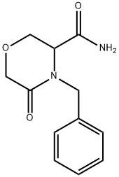 4-Benzyl-5-oxotetrahydro-2H-pyran-3-carboxaMide Structure