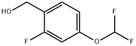 (4-(difluoromethoxy)-2-fluorophenyl)methanol Structure