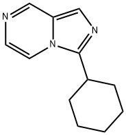 3-CyclohexyliMidazo[1,5-a]pyrazine Structure