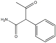 3-oxo-2-phenylbutanaMide Structure