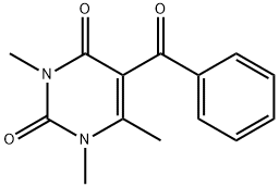 5-benzoyl-1,3,6-triMethylpyriMidine-2,4(1H,3H)-dione Structure
