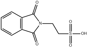 N,N-phthaloyl-taurine Structure