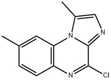 IMidazo[1,2-a]quinoxaline, 4-chloro-1,8-diMethyl- 구조식 이미지