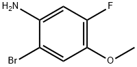 2-BroMo-5-fluoro-4-Methoxy-phenylaMine Structure