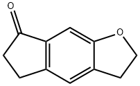 5,6-Dihydro-2H-indeno[5,6-b]furan-7(3H)-one 구조식 이미지