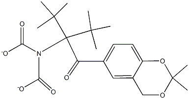 di-(tert-butyl)2-(2,2-diMethyl-4H-1,3-benzodioxin-6-yl)-2-oxoethyliMinodicarbonate 구조식 이미지