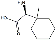 (alphaS)-alpha-Amino-1-methylcyclohexaneacetic acid Structure