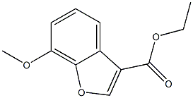 Ethyl 7-Methoxybenzofuran-3-carboxylate Structure