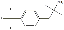 2-메틸-1-(4-(트리플루오로메틸)페닐)프로판-2-아민 구조식 이미지
