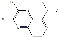 1-(2,3-Dichloroquinoxalin-5-yl)ethanone Structure