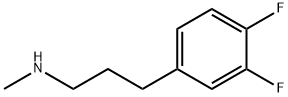 3-(3,4-Difluorophenyl)-N-Methylpropan-1-aMine Structure