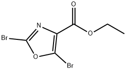 Ethyl 2,5-dibroMo-1,3-oxazole-4-carboxylate Structure