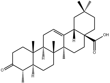 Hedragonic acid Structure