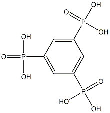 BENZENE-1,3,5-TRISPHOSPHONIC ACID 구조식 이미지