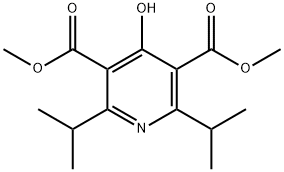 diMethyl 2,6-diisopropyl-4-hydroxy-3,5-pyridine-dicarboxylate Structure