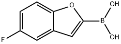 (5-Fluorobenzofuran-2-yl)boronic acid Structure