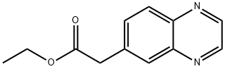 ethyl 2-(quinoxalin-6-yl)acetate Structure