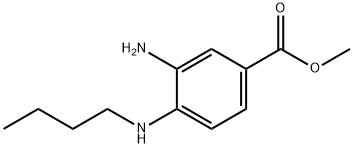 Methyl 3-aMino-4-(butylaMino)benzoate Structure