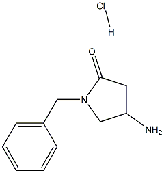 4-아미노-1-벤질피롤리딘-2-온염산염 구조식 이미지